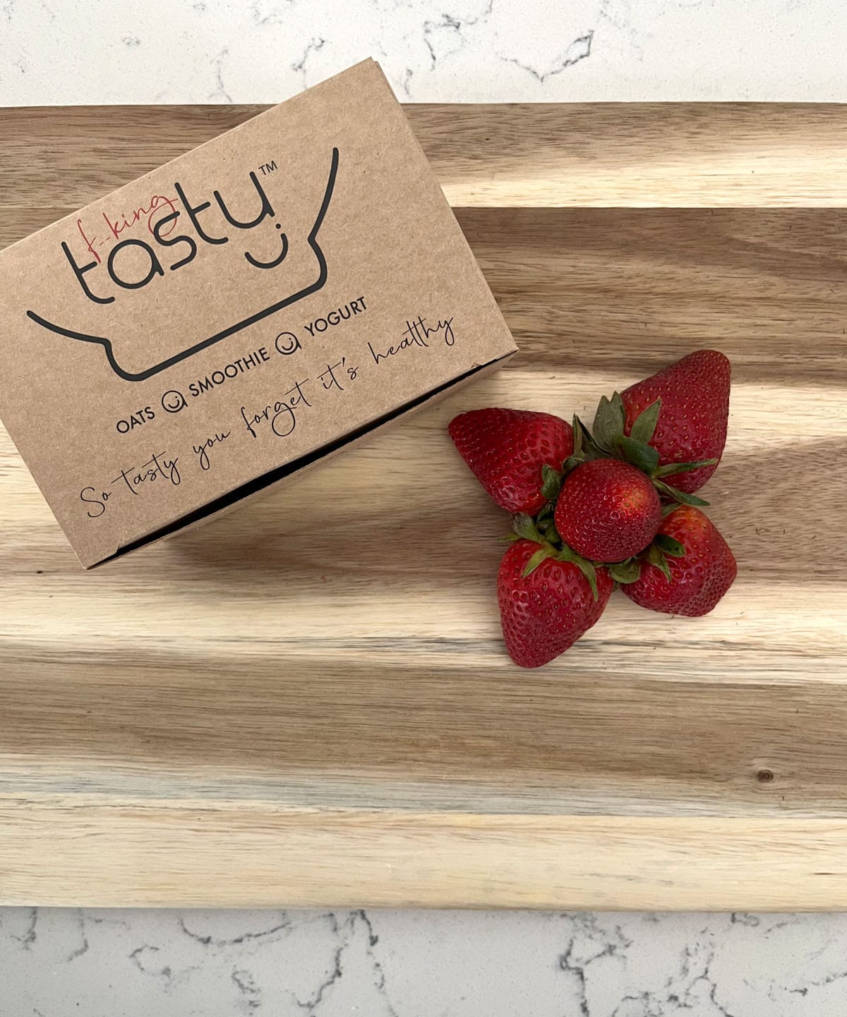 Strawberry product box